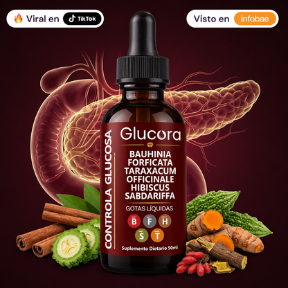 Glucora™ | Apoyo natural para la glucosa, energía y antojos