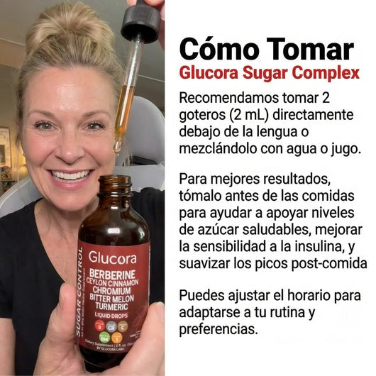 Glucora™ | Apoyo natural para la glucosa, energía y antojos